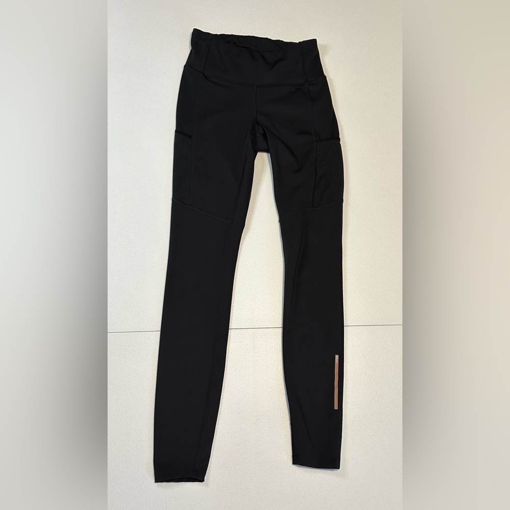 REI Co-op On The Trail Run XSmall XS Leggings‎ Women's Mountainside Black